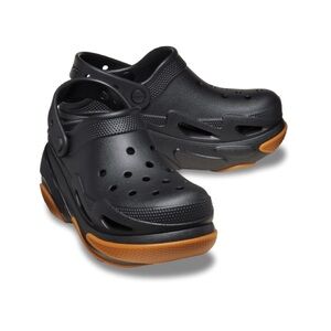 Crocs Bubble Crush Clog – Black/Gum – Size 6 – NWT – Sold Out Style